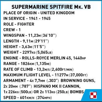 Supermarine Spitfire Mk.VB 342 Kl. 1:32